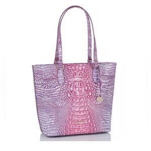🔥HOST PICK🔥 Brahmin Pink & Lavender Large Tote Bag